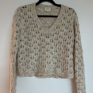 Wilfred Knit Sweater. Big knit. Size:S - Cream colour